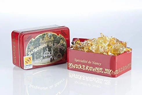 Bergamote de Nancy Véritable au parfum naturel ..Boite 120g