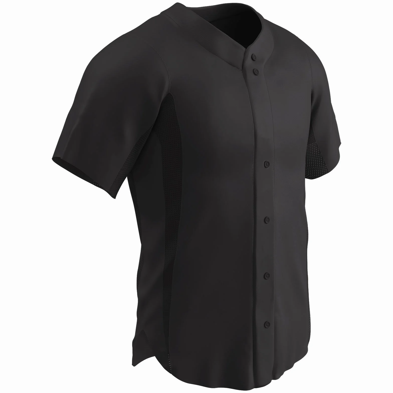 Champro Reliever Full Button Men's Half Sleeve Baseball Jersey