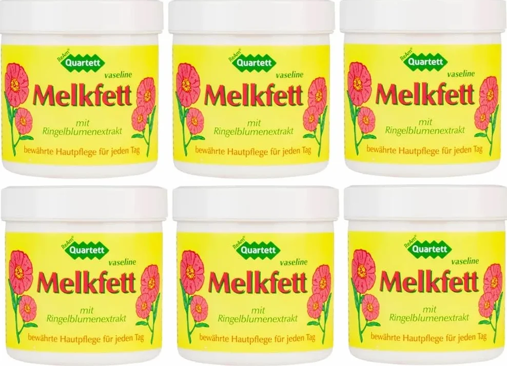 Ream Quartett Graisse à traire avec calendula, 6 x 250 ml