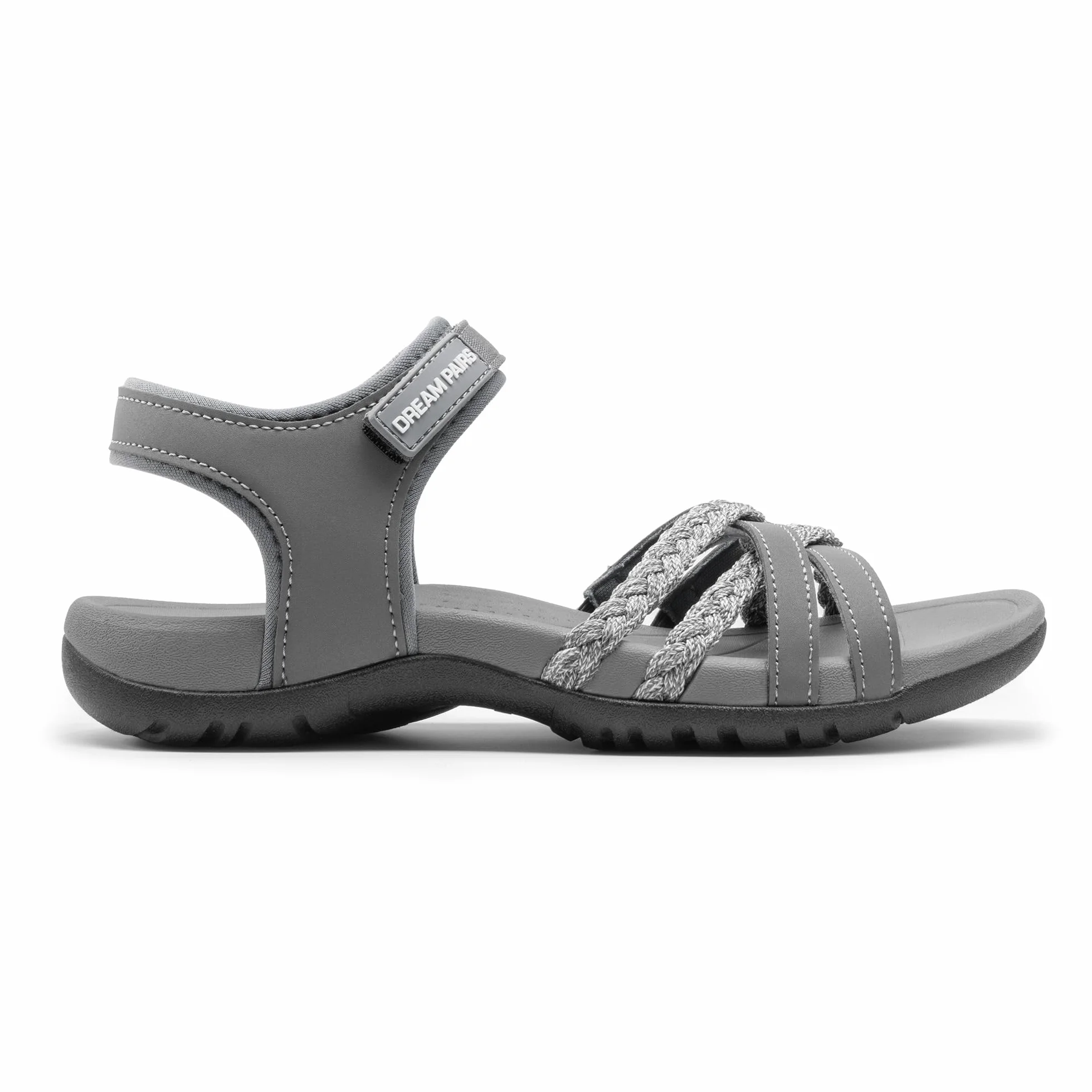 DREAM PAIRS Sandales de Sport pour Femmes Confortables Légères Extérieur