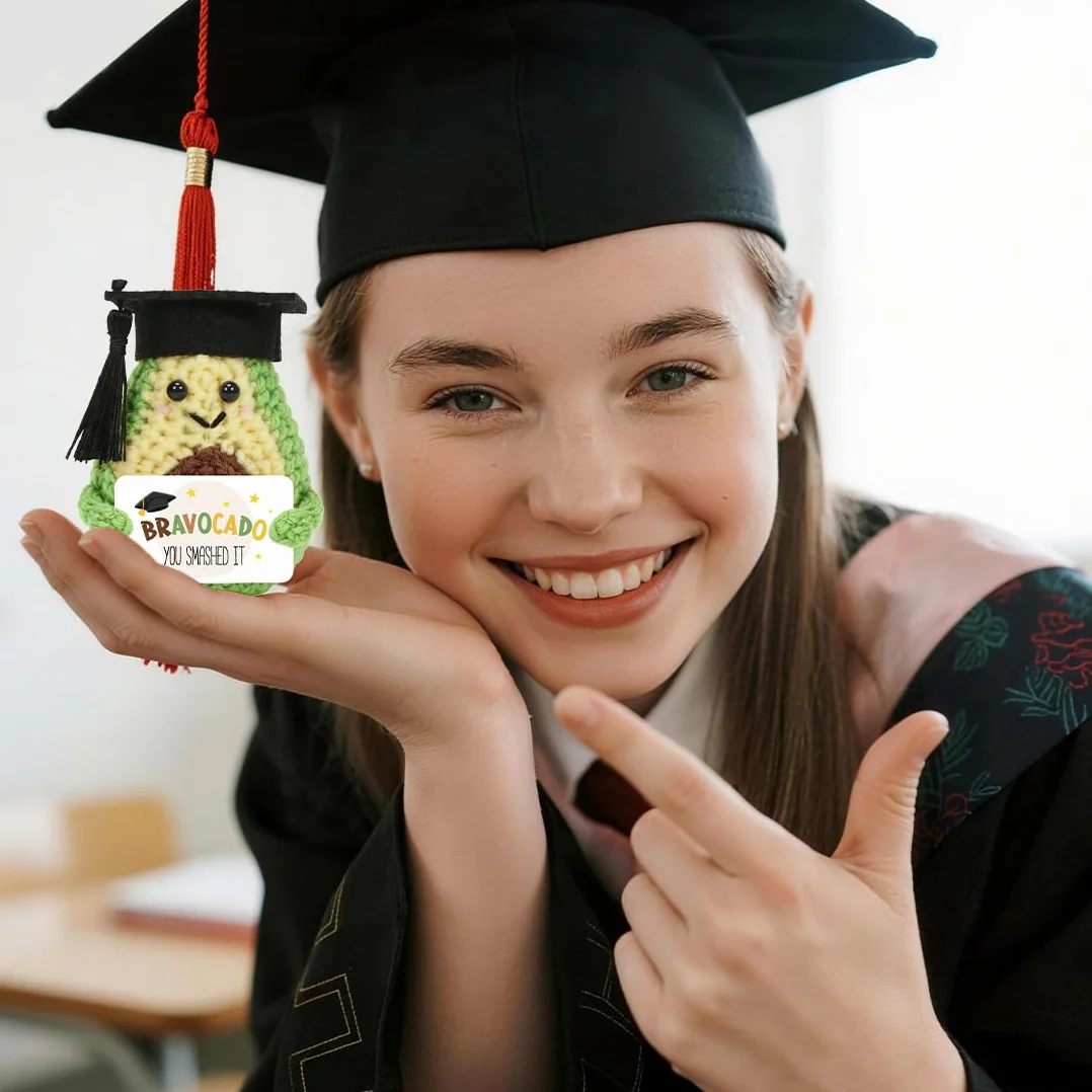 HUKUMA Avocat Positif Fait Main Cadeau Humoristique Remise de Diplôme Porte-Bonheur Fin d'Etudes