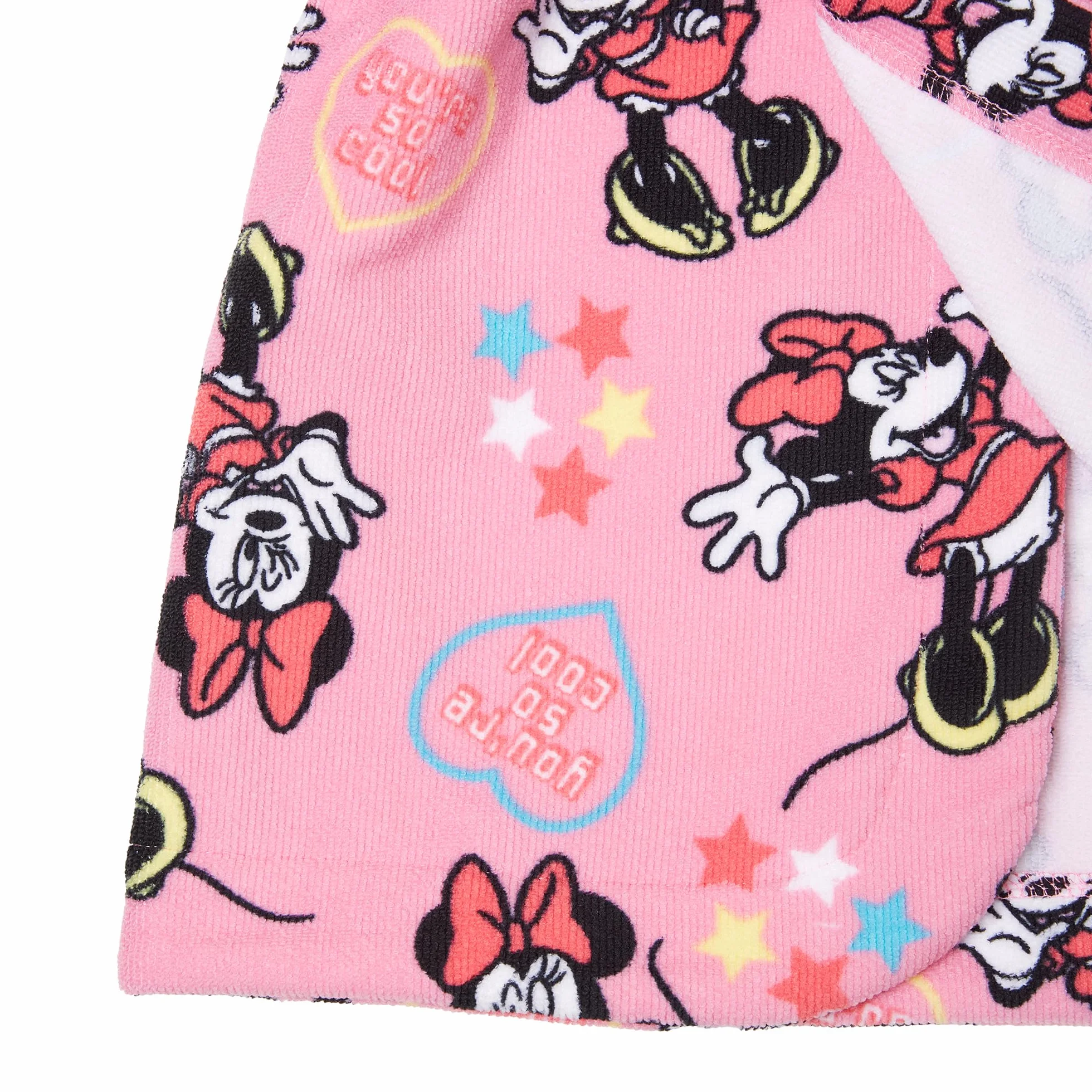 Peignoir Disney Minnie Mickey Mouse microfibre coton Ellepi