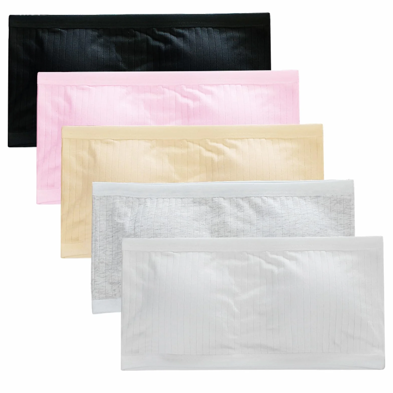 Amexo Soutien-Gorge Filles 5 Pcs avec Coussinets Amovibles 13-18 Ans