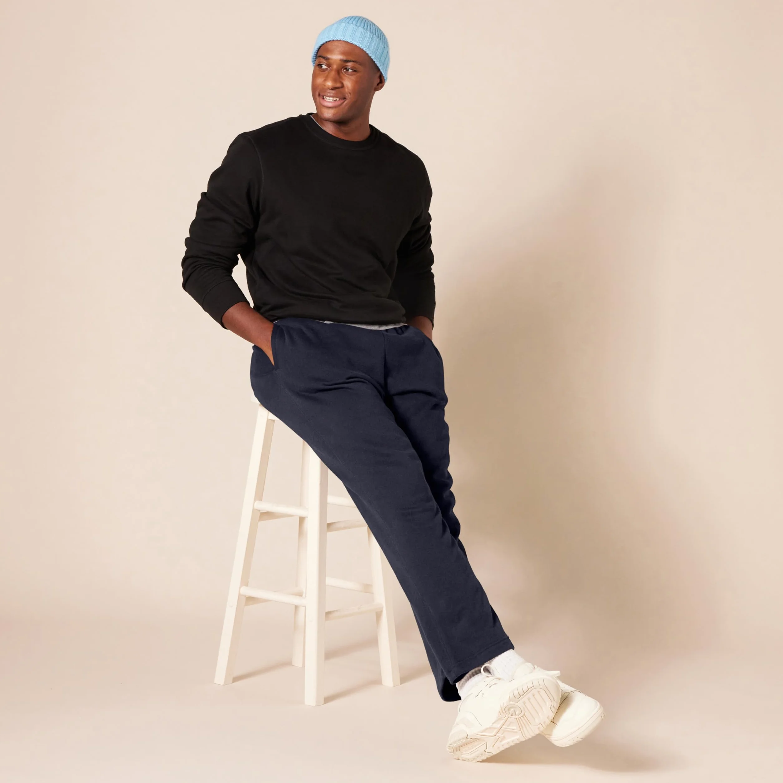 Amazon Essentials Pantalon de Survêtement Polaire Homme Grandes Tailles