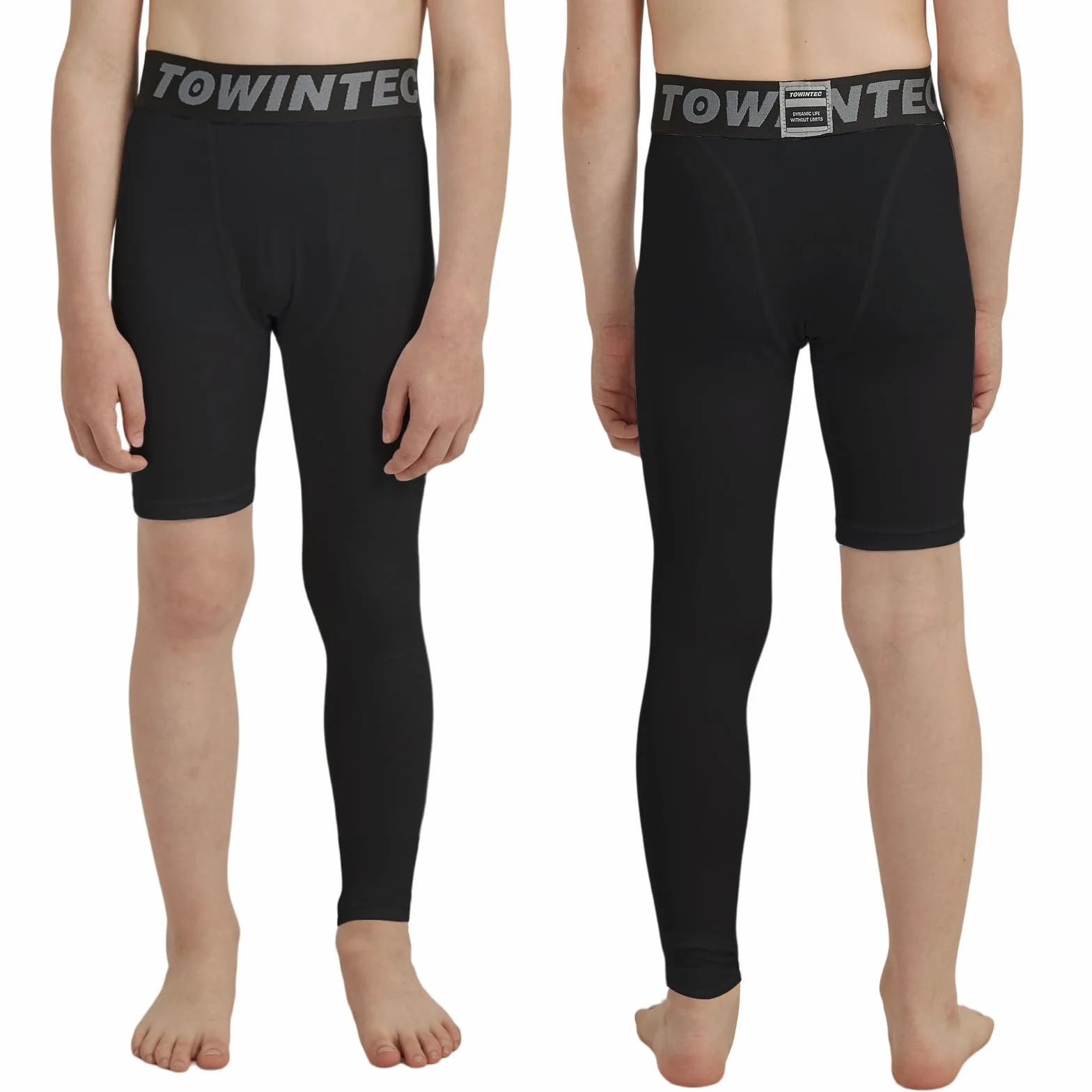 Pantalon de Compression Enfants One Legging Athlétiques Respirant Séchage Rapide Tight léger pour Basketball Fitness