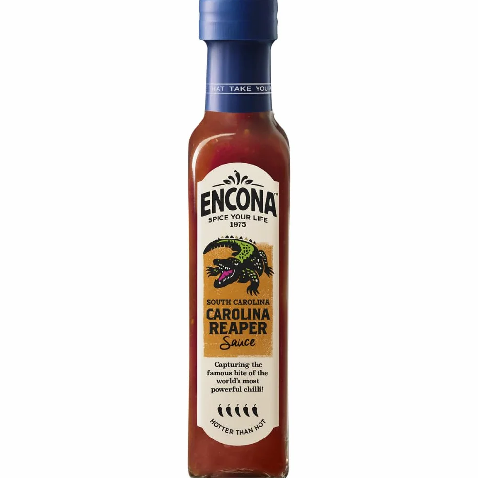 Encona Carolina Reaper Chilli Hot Chilli Sauce 142ml