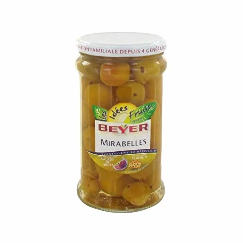 Beyer Mirabelles Au Sirop 660G - Délice sucré pour une explosion de saveurs fruitées - Lot De 3