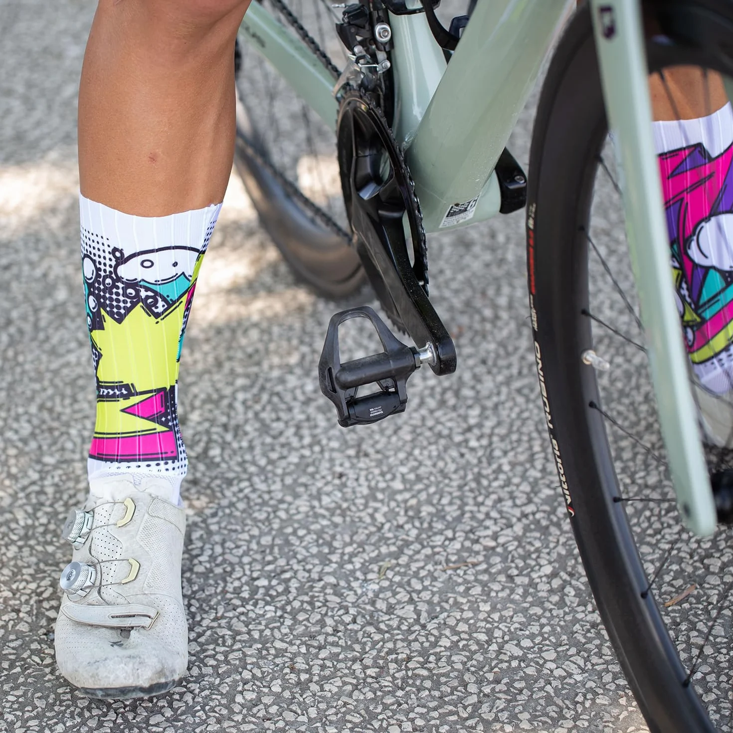 Chaussette Crono 8 technique aérodynamique de cyclisme 1 paire