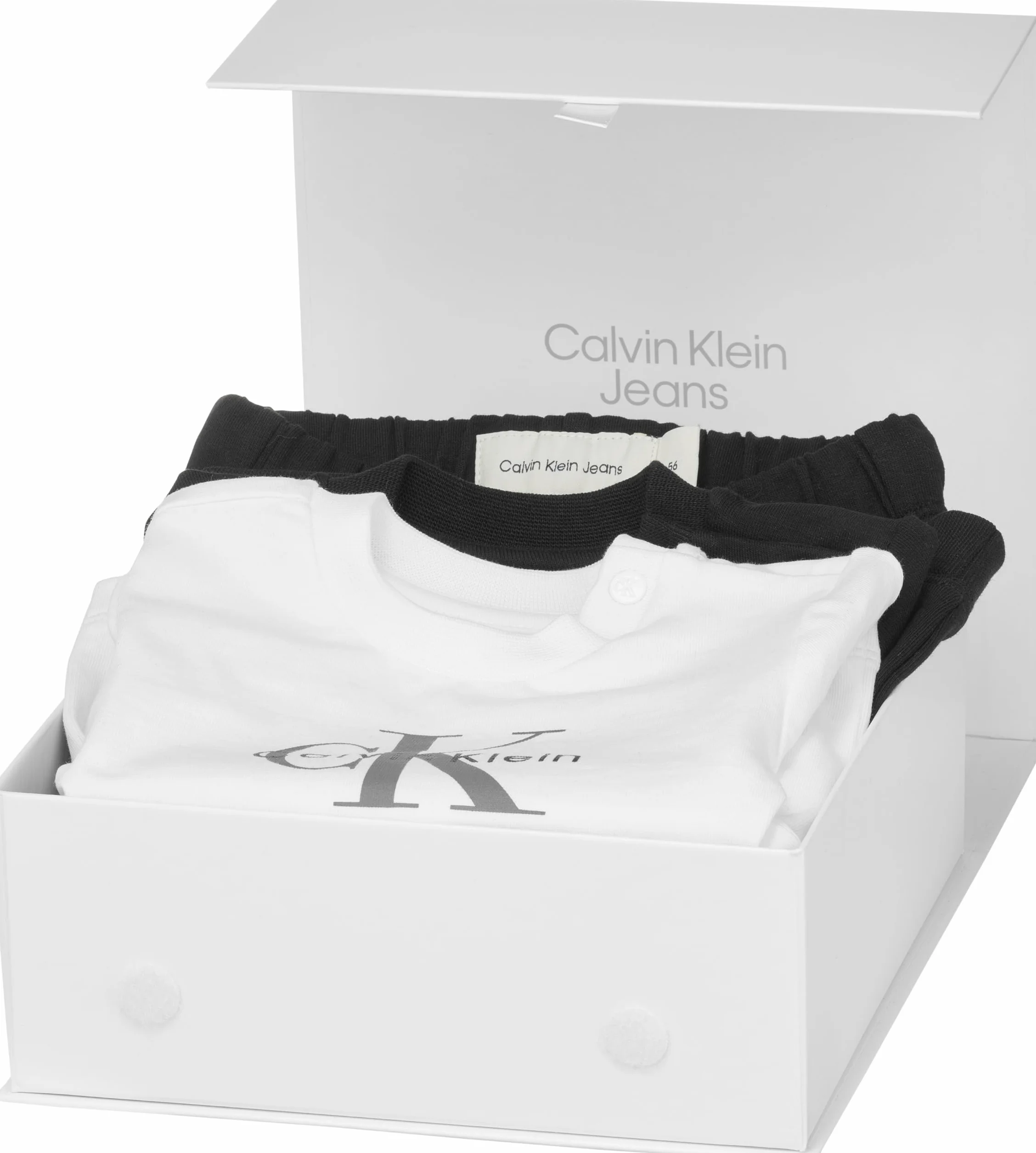 Calvin Klein Newborn MONOGRAM STARTER GIFTPACK IN0IN00336 BLACK (Ck Black) 24 Month