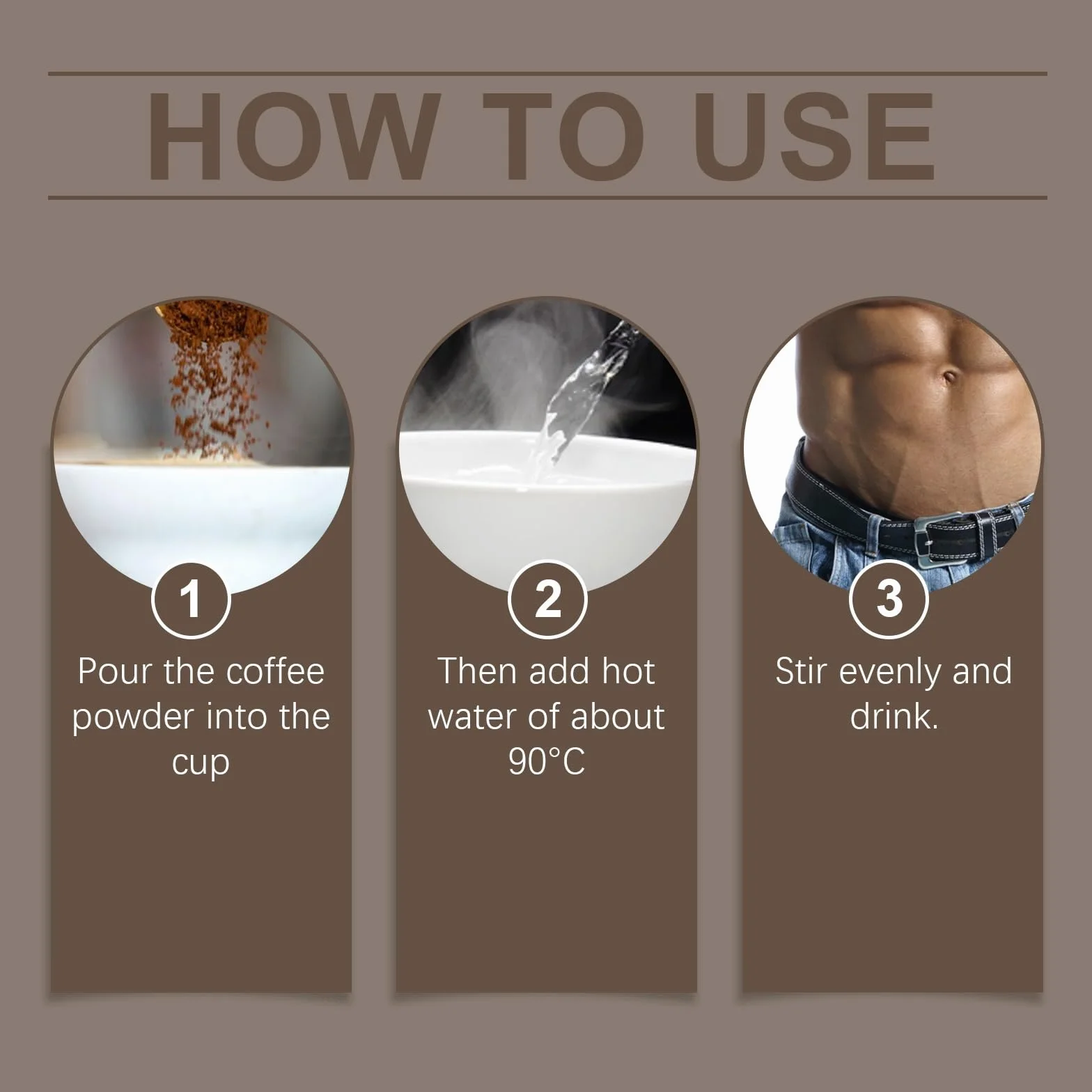 Café Premium for Hommes: Dynamisez Votre Journée Et Boostez Votre Vitalité(3PCS)