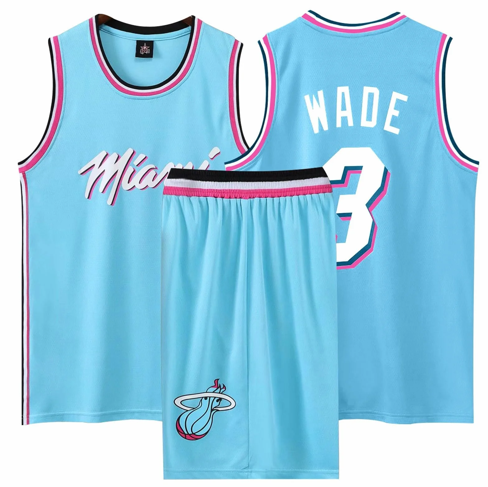 Maillot Basket Homme Enfant 2 Pièces, Sans Manches + Pantalon Court, Basketball Jersey et Short