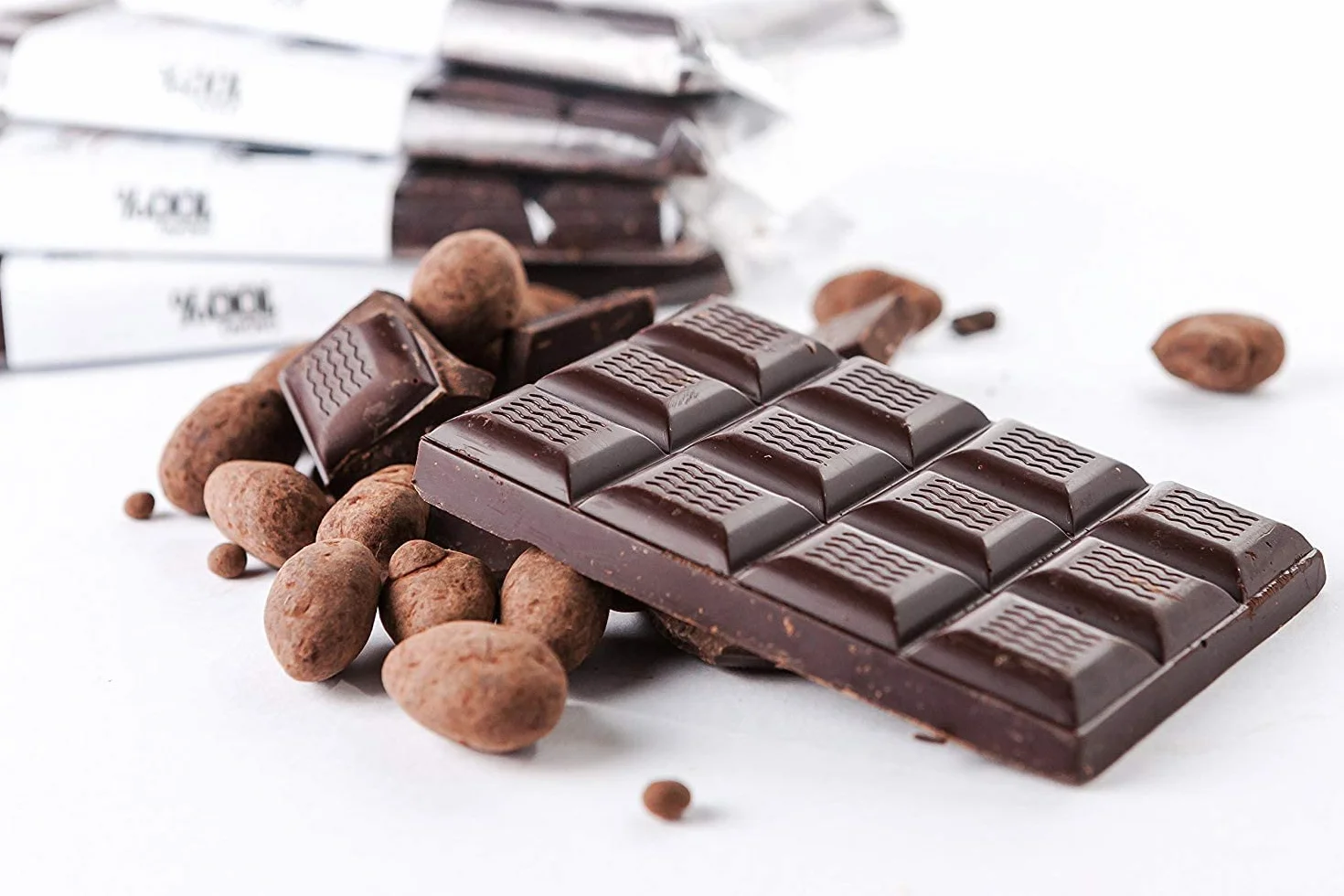 Beppiani 100% Pâte de Cacao, Chocolat Artisanal, vegan, sans sucre, riche en antioxydants, pour une alimentation équilibrée - Ensemble Made in Italy (10)