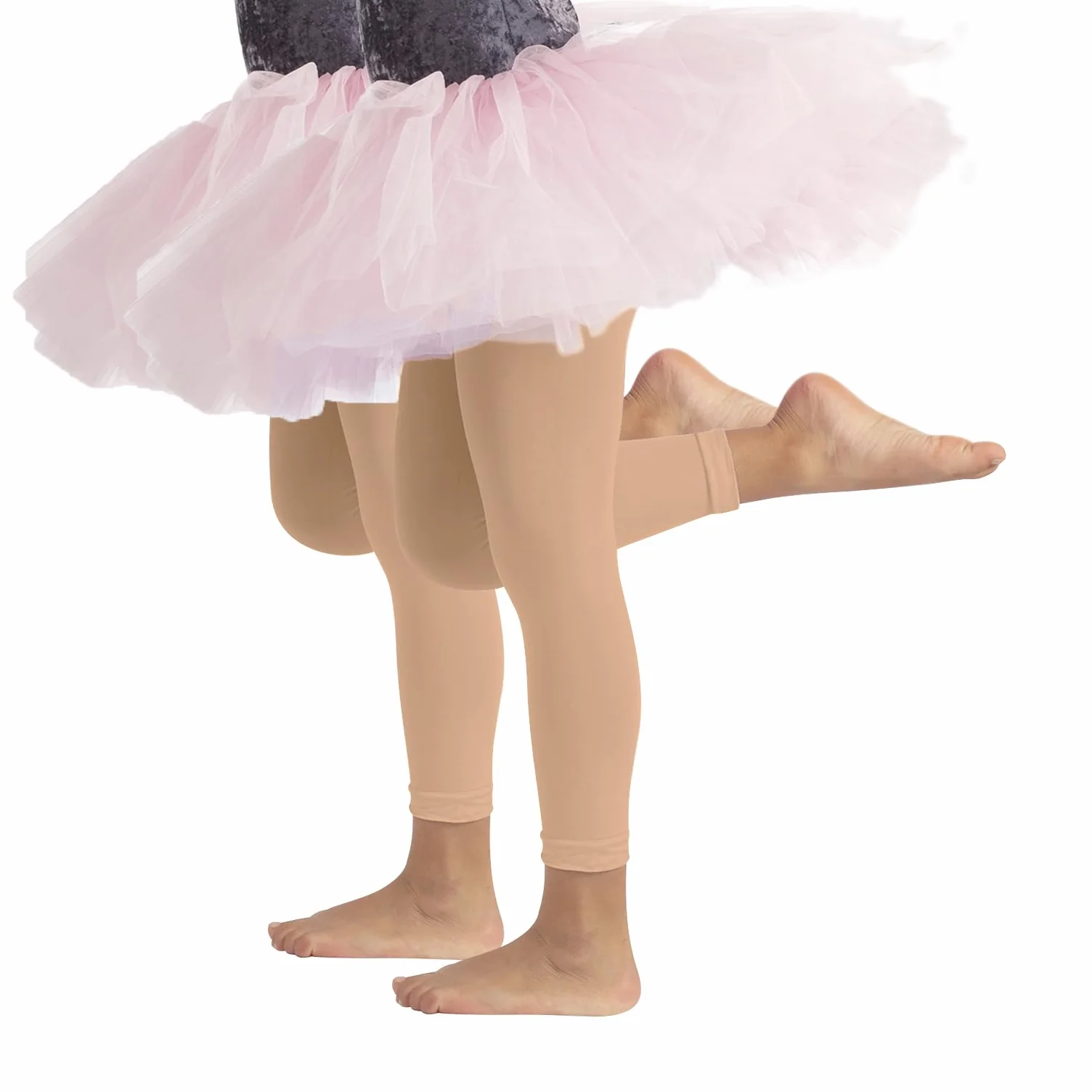 CALZITALY Leggings Dance Fille Pantacollant Ballet 60 DEN 2 Paires Fabriqué en Italie