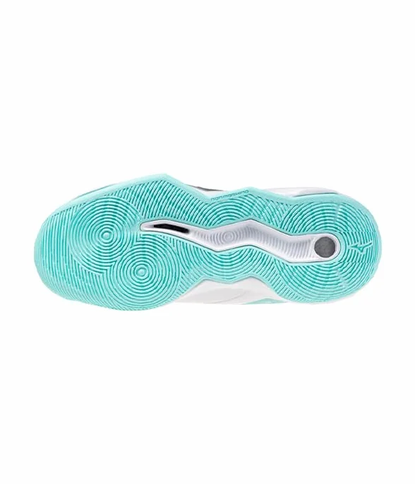 Mizuno Chaussures Pro Mid Women Blanc/Bleu 2025
