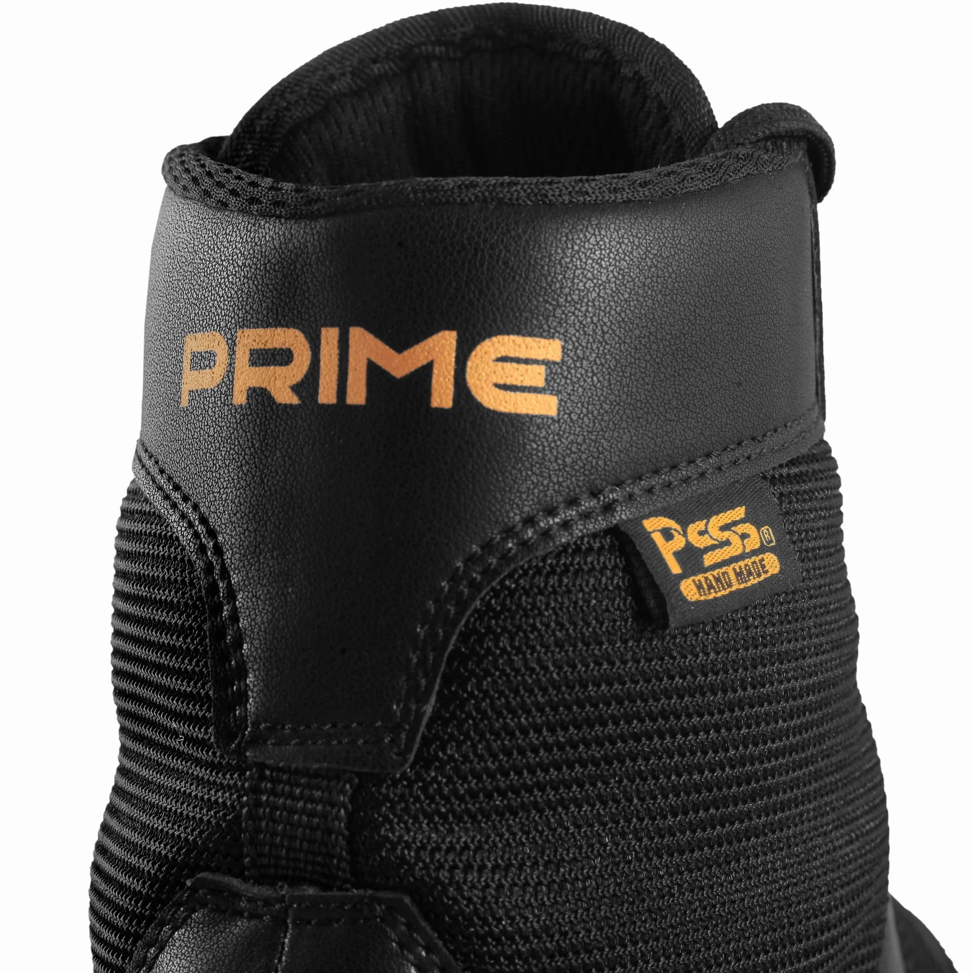PSS Baskets Chaussures Sports Boxe Muay Thai Kickboxing Taekwondo Lacets Longs Semelle Antidérapante Noir