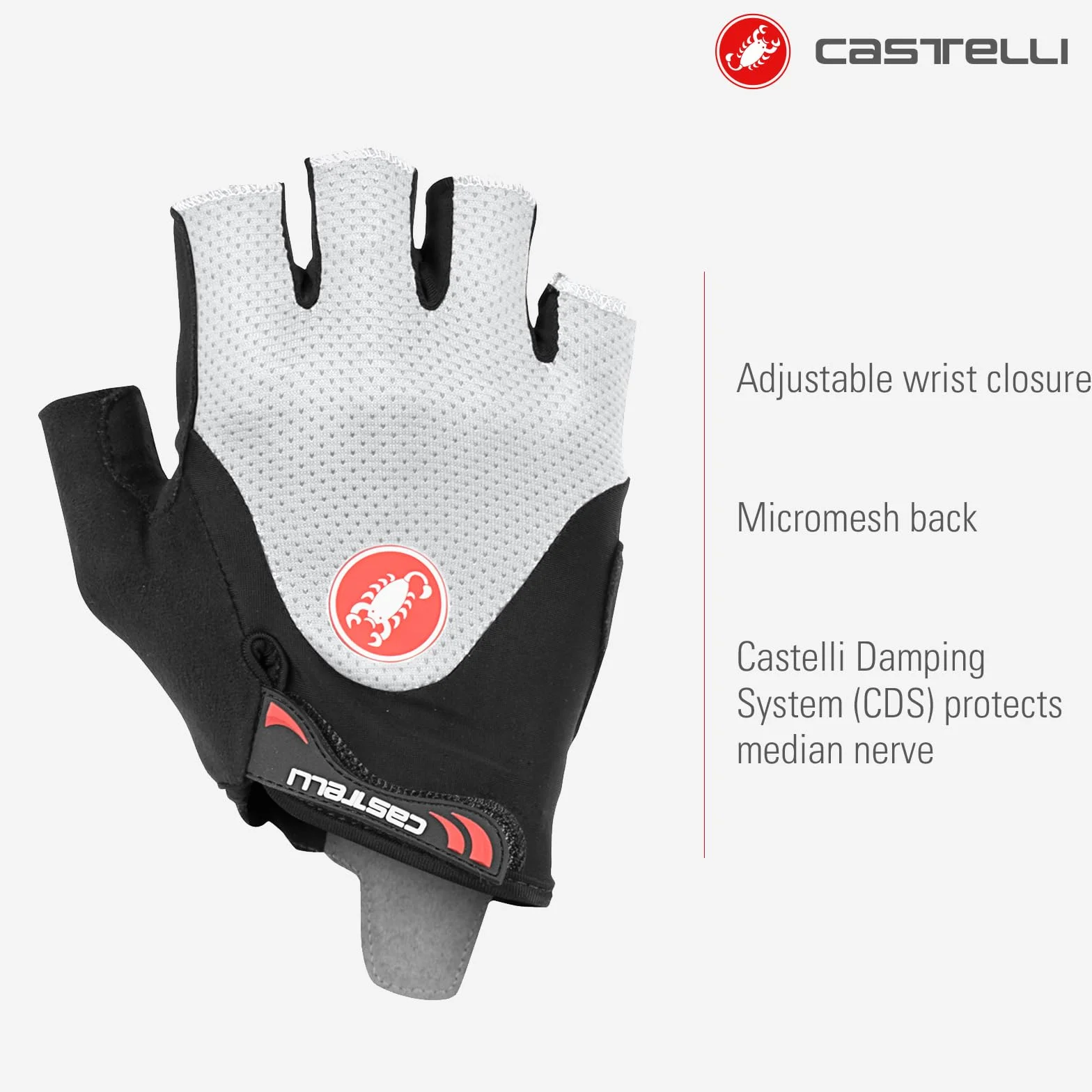 Castelli ARENBERG Gel 2 Glove Men's Cycling Gloves Dark Gray S