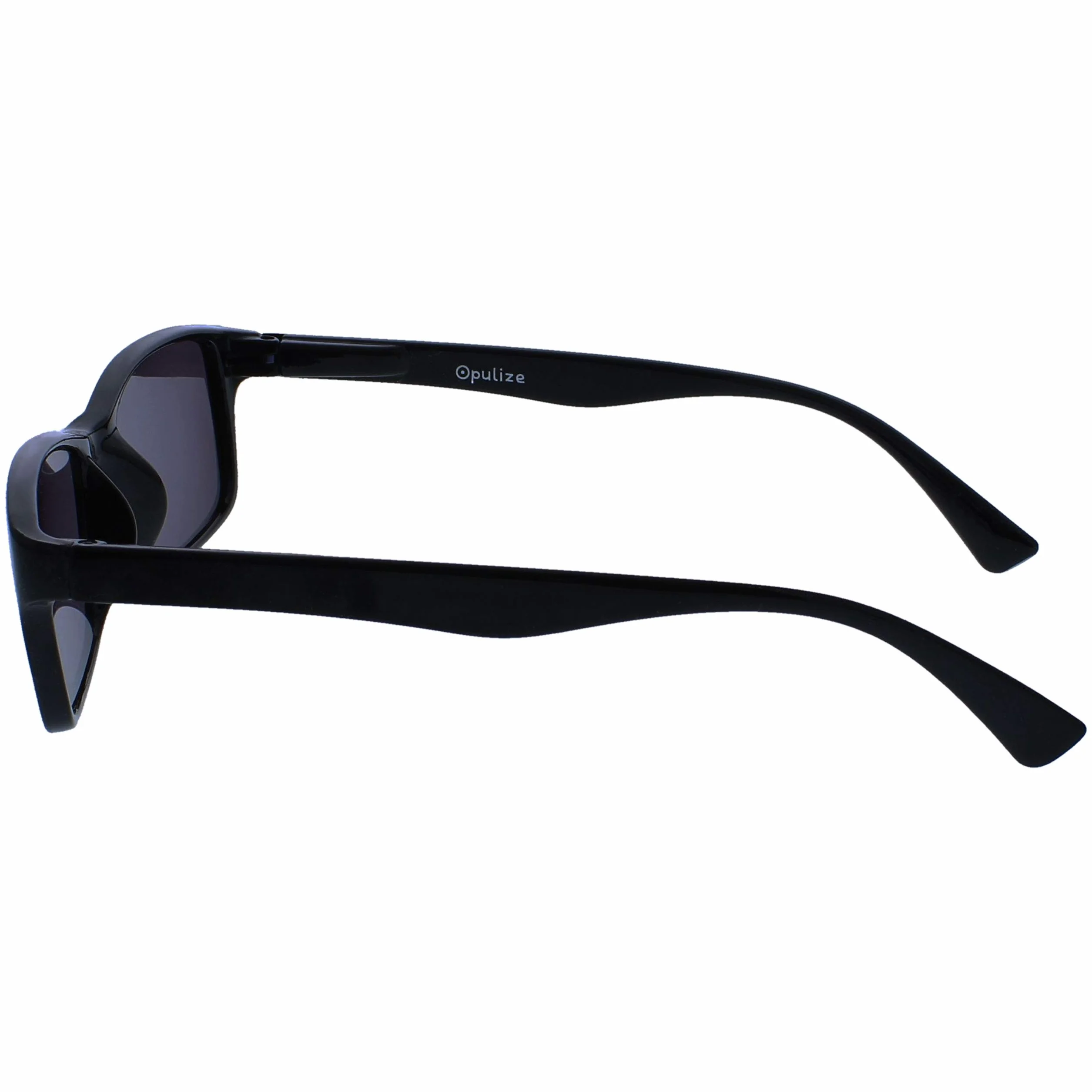 OPULIZE Lunettes De Lecture Noir UV400 Style Designer Hommes Femmes +1,50