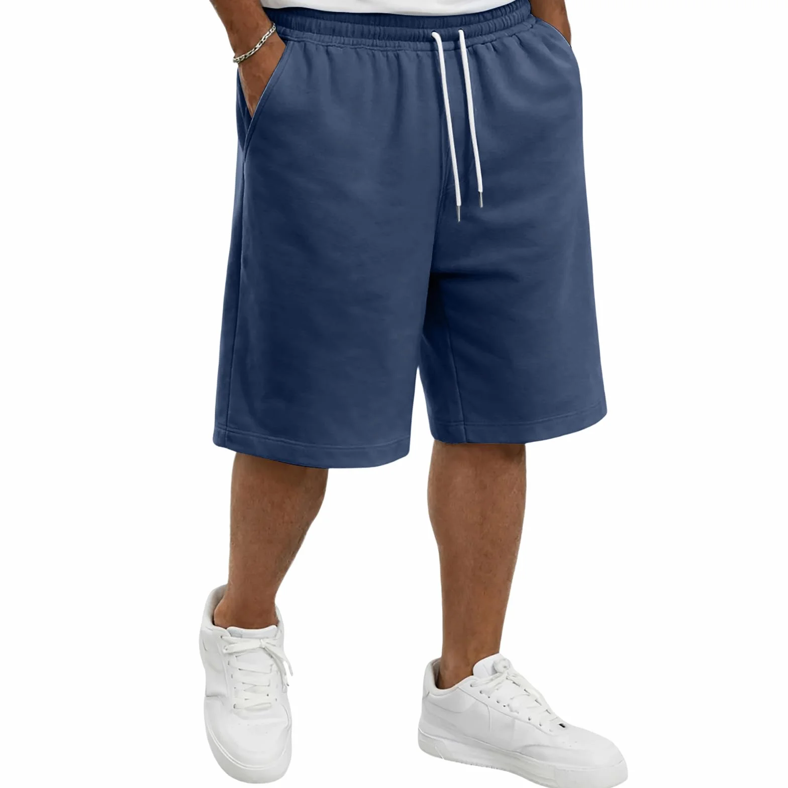 Bermuda Homme Randonnée Poche Short Pantalon Court Mode Leger