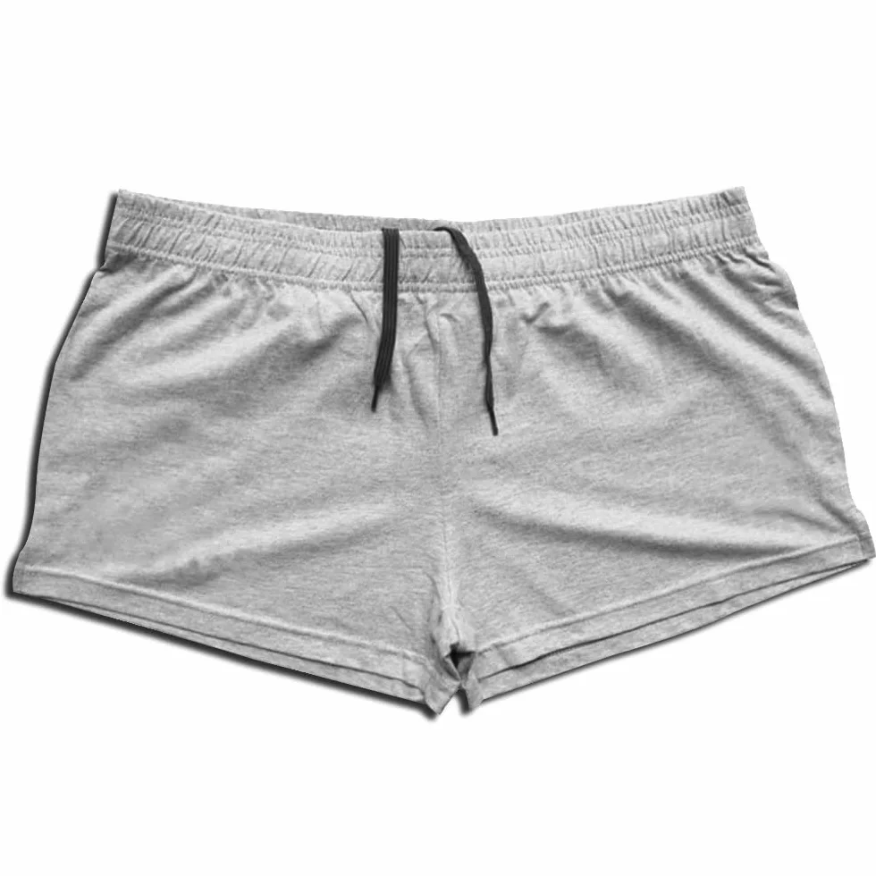 Short de Sport Coton 3 Pouces Hommes Musculation Entraînement