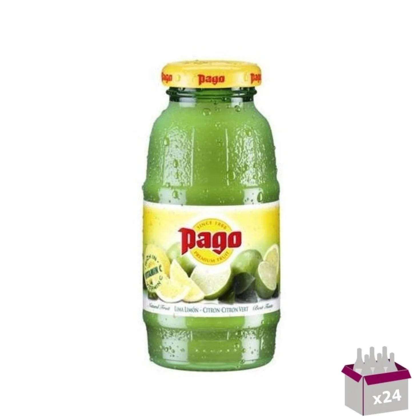 Pago – Citron & Citron vert – 24x20cl