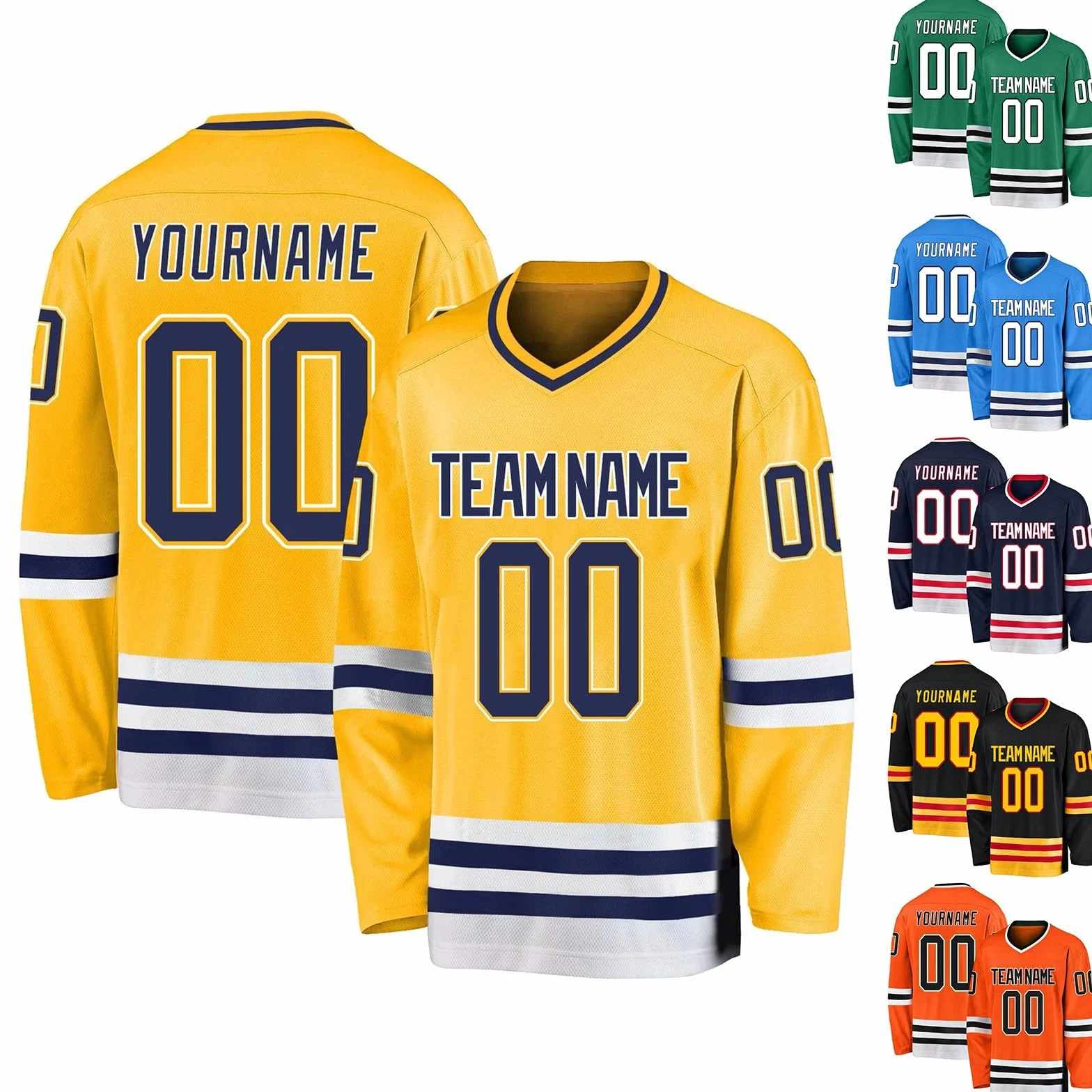 Maillots de Hockey Personnalisables Hommes Femmes Enfants