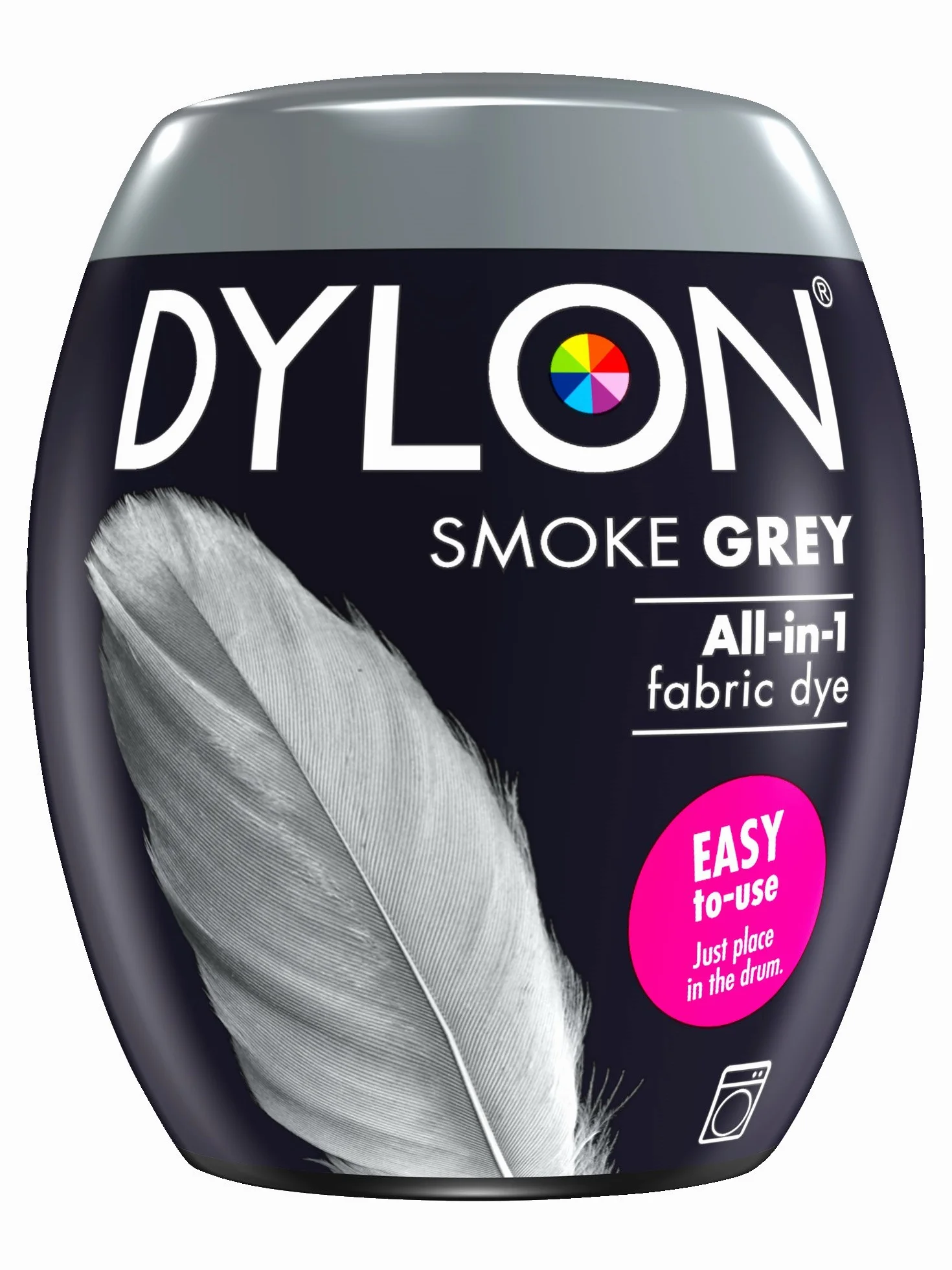 Dylon - Teinture Textile pour Machine à Laver, Gris fumée, 350 g
