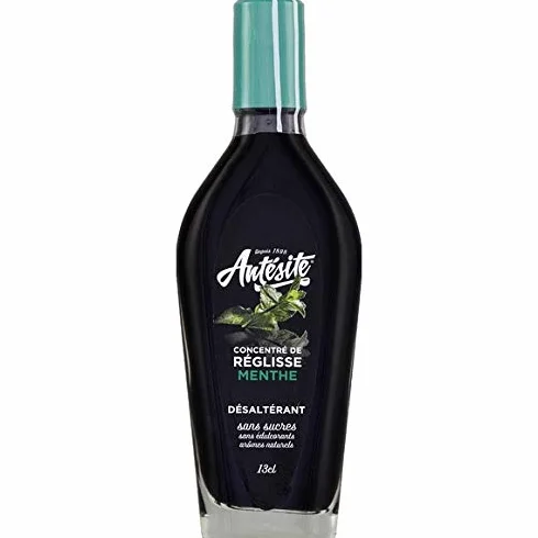 Antésite - Menthe, Concentré De Réglisse À Diluer, Réglisse Et Extraits Naturels De Menthé - 130Ml - Lot De 3 - Prix Unitaire - Livraison Gratuit En France Métropolitaine Sous 3 Jours Ouverts
