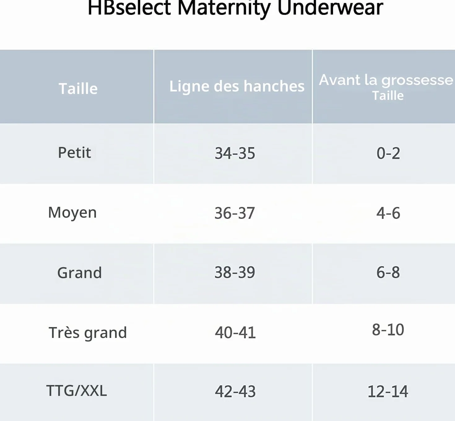 HBselect 6 pcs Culotte Maternité Grossesse Femmes Enceintes Sous-vêtements Berceau