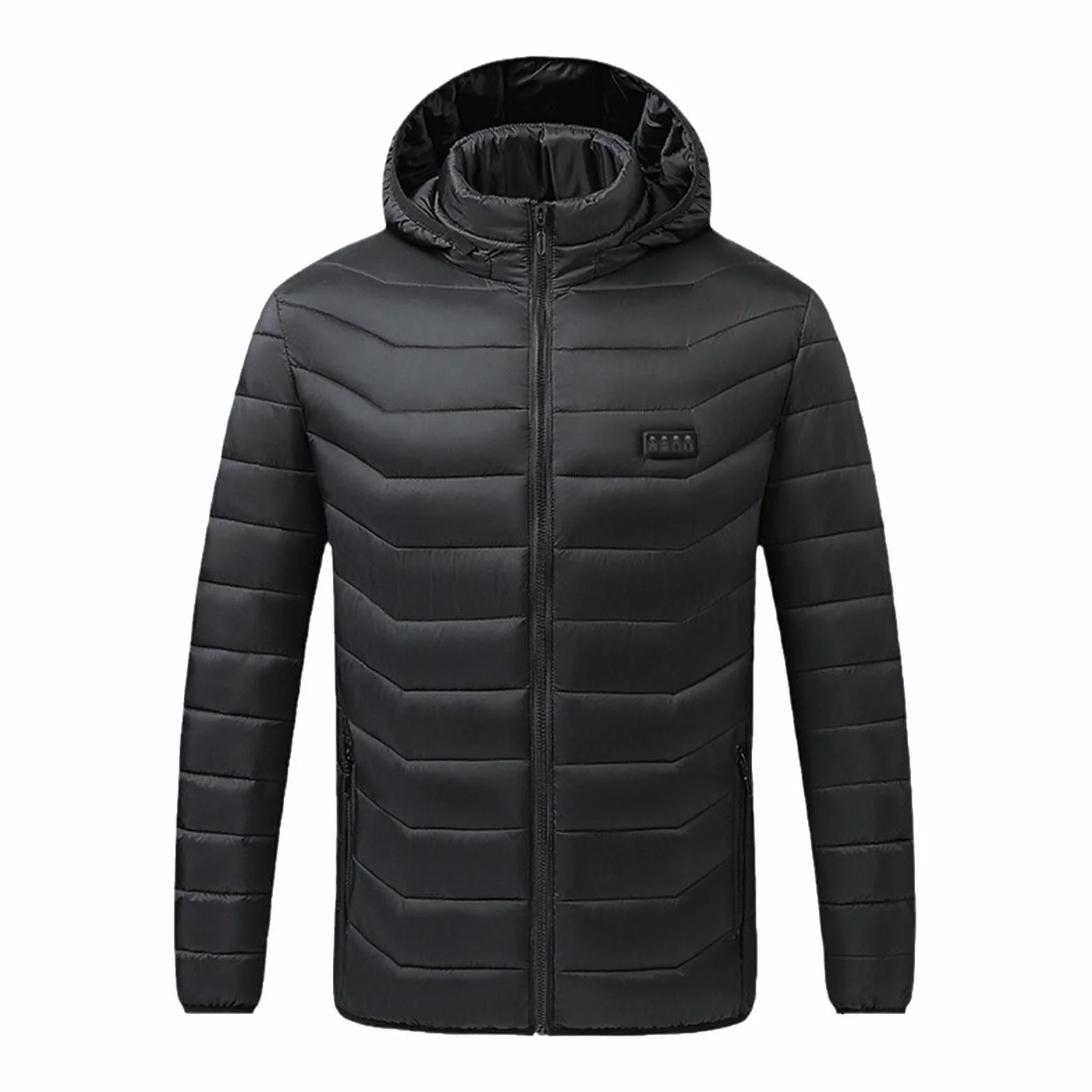 Veste Chauffante Électrique USB Homme Femme 8 Zones 3 Niveaux Chauffage Hiver Moto Chasse Randonnée Ski