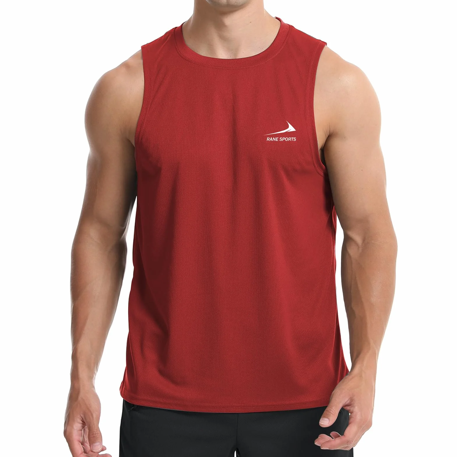 Gilet sans Manches Homme Course Gym Séchage Rapide Respirant T-Shirt Sport