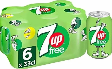 SODAS - 7up zero boîtes 6X33CL - Un Articles