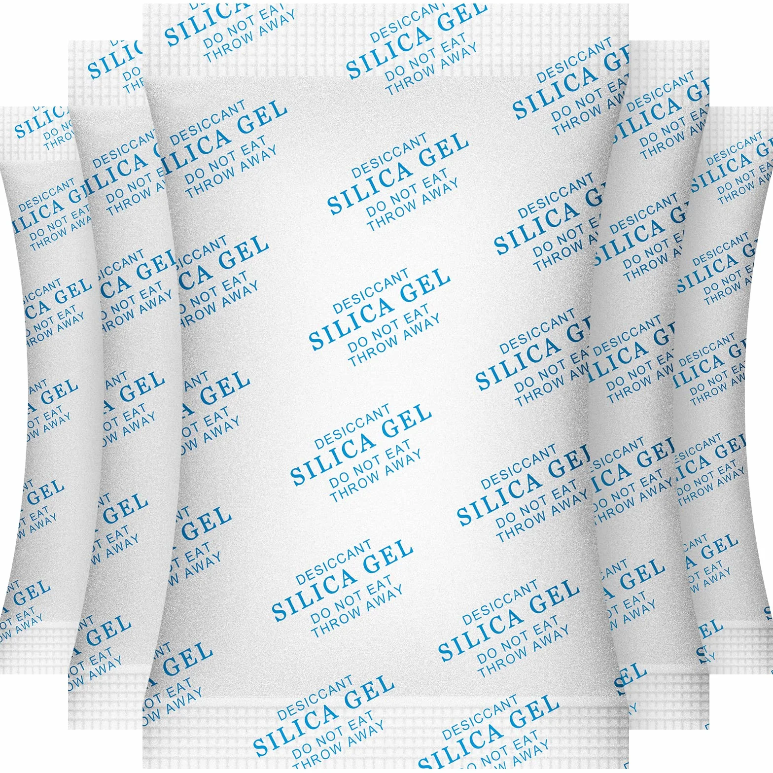 O2frepak 20G (50 Sachets) Gel de Silice Sachet anti Humidité,Sachet Déshydratant,Sachet Absorbeur d'humidité,Silica Gel Sachets Desiccant Packets for Storage