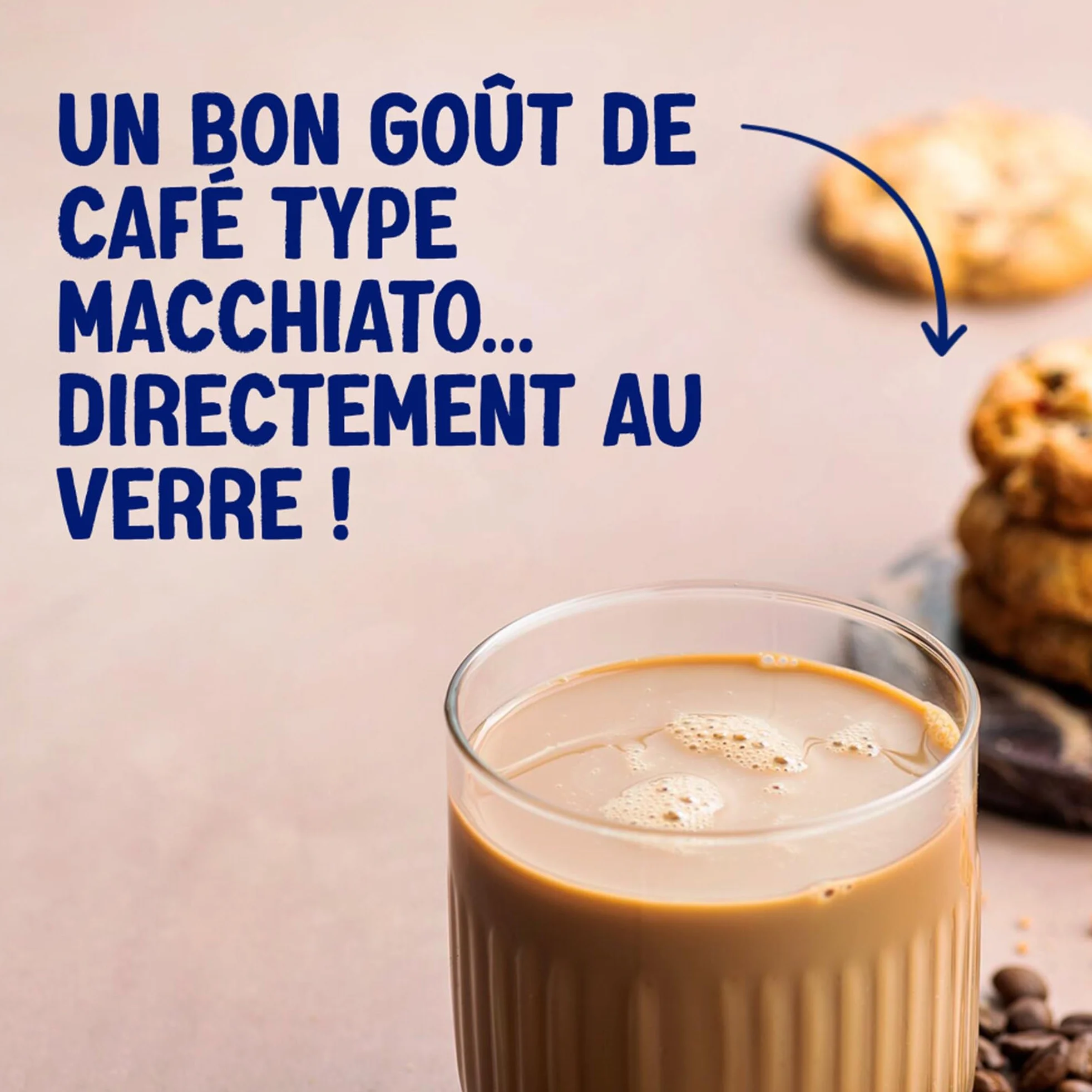 Alpro - Boisson Végétale - Soja Macchiato - 1L - Lot de 8x1L