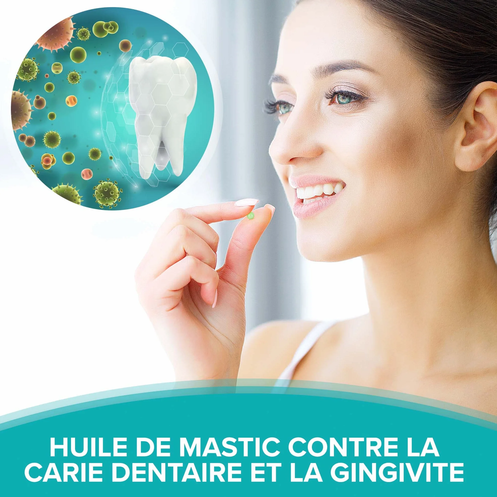 Dentiste LoveMints Bonbons à la menthe poivrée | Haleine fraîche | 20 pastilles rafraîchissantes