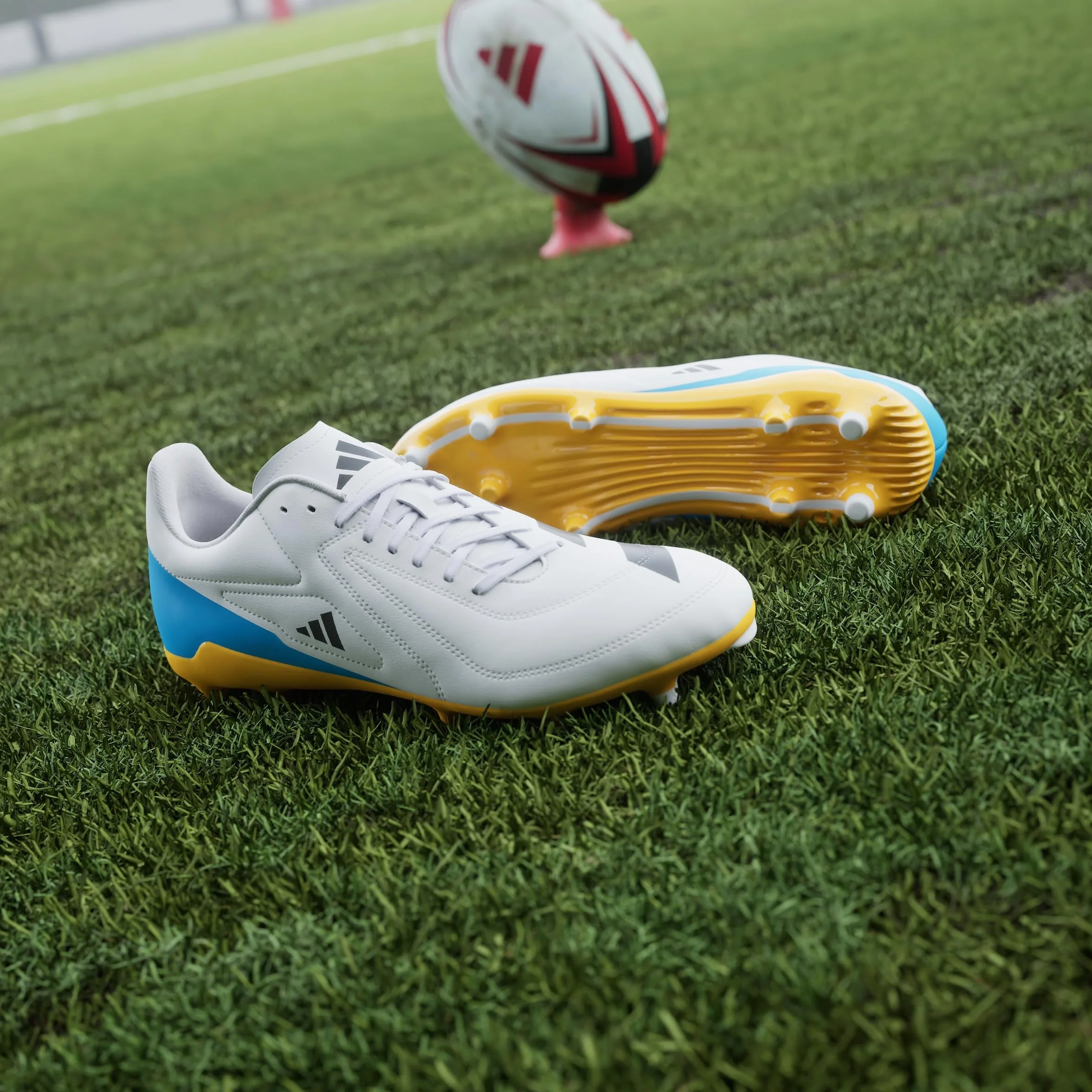 adidas RS15 Chaussure de Rugby Terrain Souple Unisexe