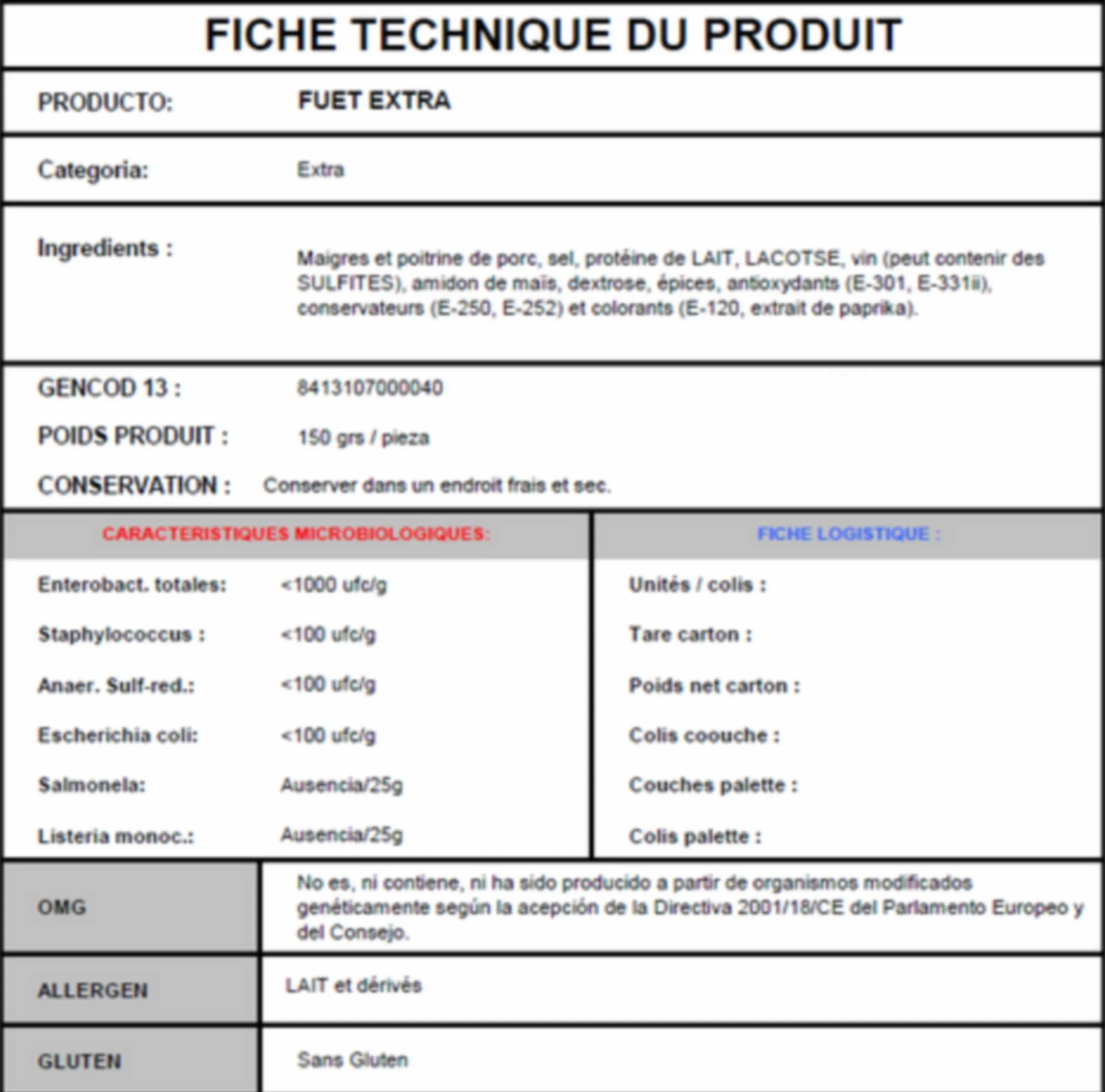 Lot charcuterie catalane N°13