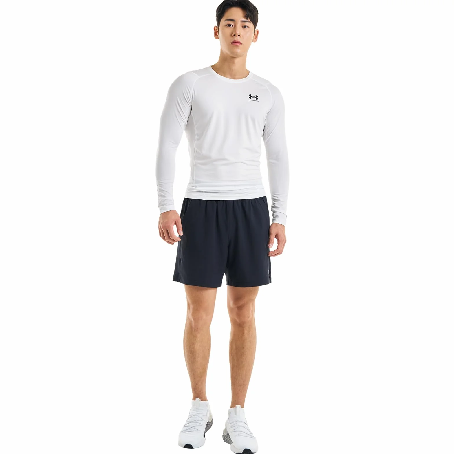 Under Armour UA HG Armour Comp Ls T-Shirt Anti-Odeur Homme Lot de 1