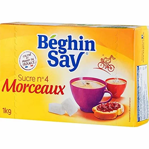Béghin Say Sucre n°4 Morceaux 1Kg (lot de 6)