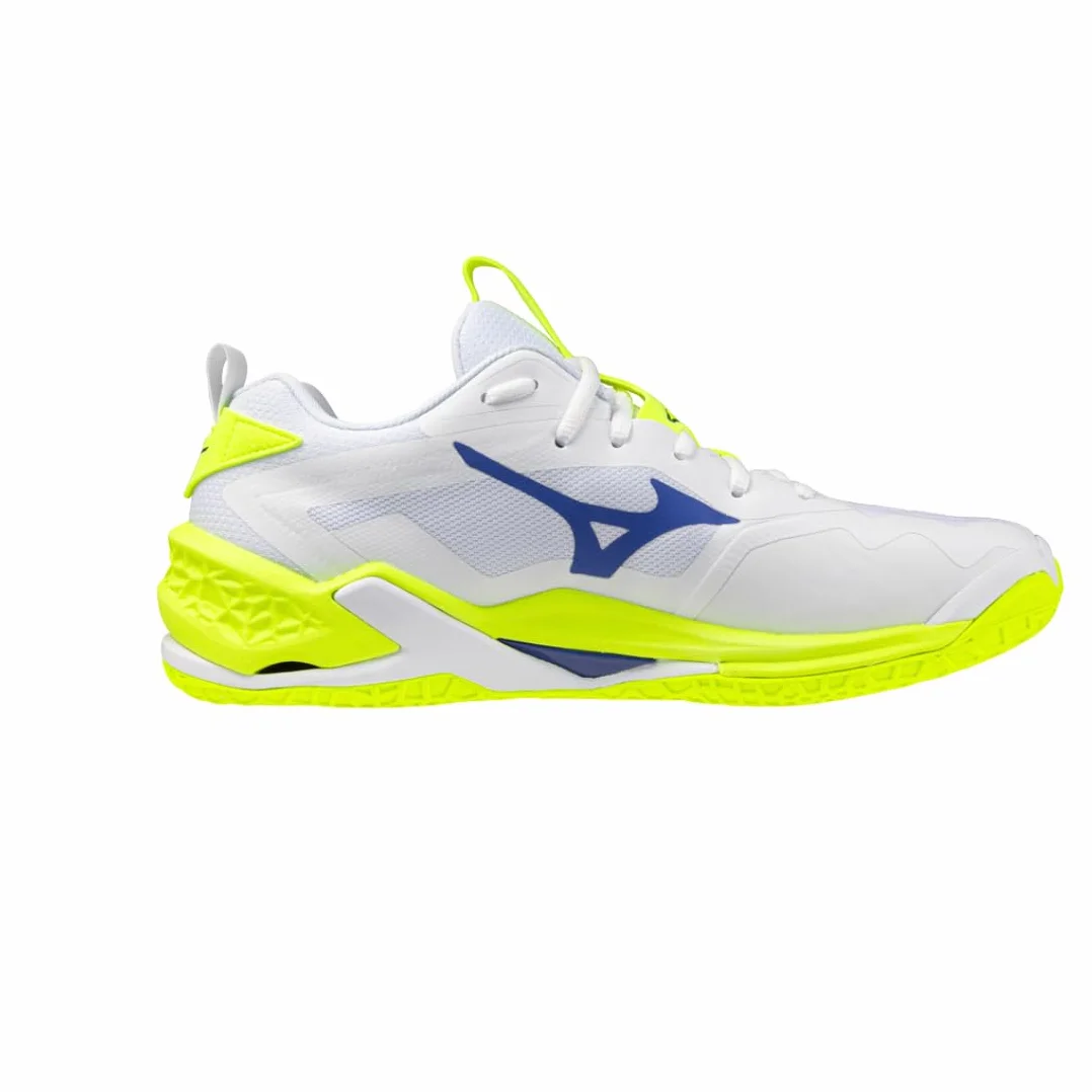 Mizuno Wave Stealth Neo 2 Chaussures de handball ENERZY NXT Tige maille gaufrée semelle Wave