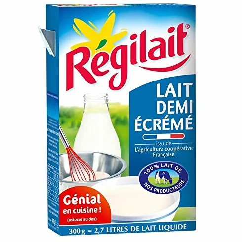 REGILAIT - Lait En Poudre Demi Écrémé 300G - Lot De 4