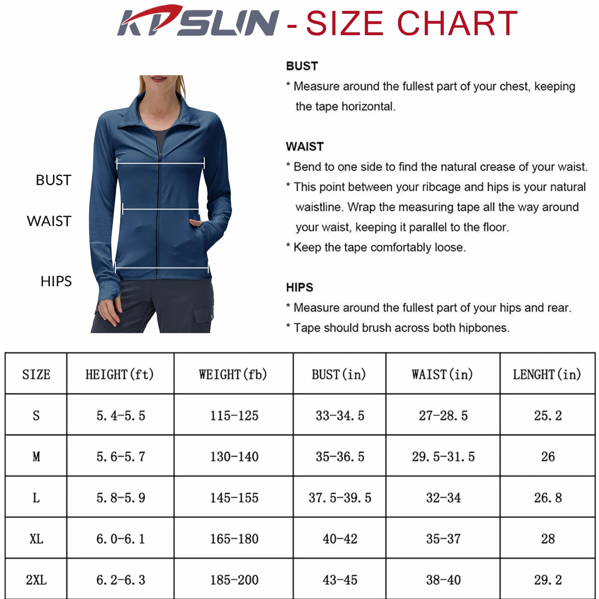KPSUN Vêtement de protection solaire UPF 50+ à manches longues pour femme T-shirt léger