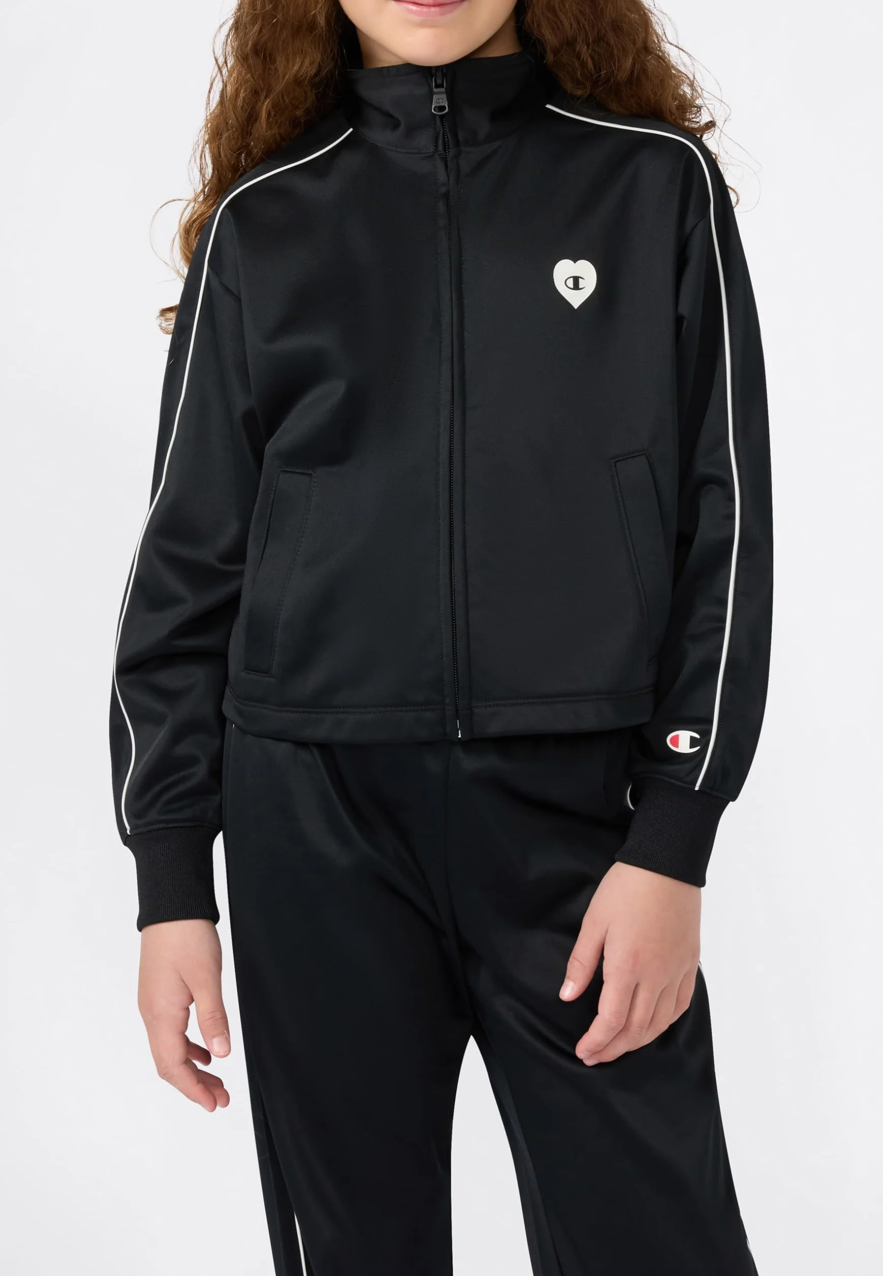 Champion Legacy Girls Survêtement noir XXS
