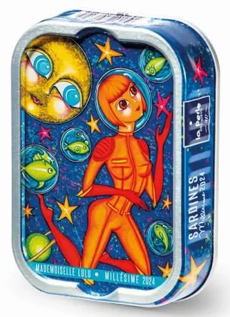 Sardines millésimées 2024 Mademoiselle Lulu; 115gr. La Perle Des Dieux