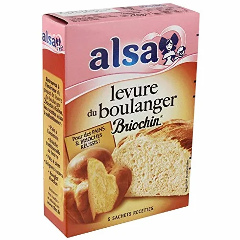 Alsa - Levure De Boulanger Briochin 27G - Lot De 4 - Prix Du Lot - Livraison Rapide En France Métropolitaine Sous 3 Jours Ouverts