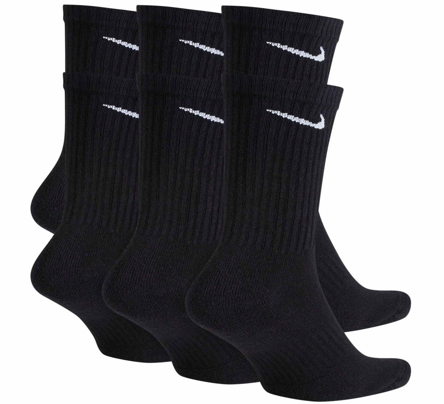 Nike Chaussettes Everyday Cushioned Crew 6 Paires SX7664-010