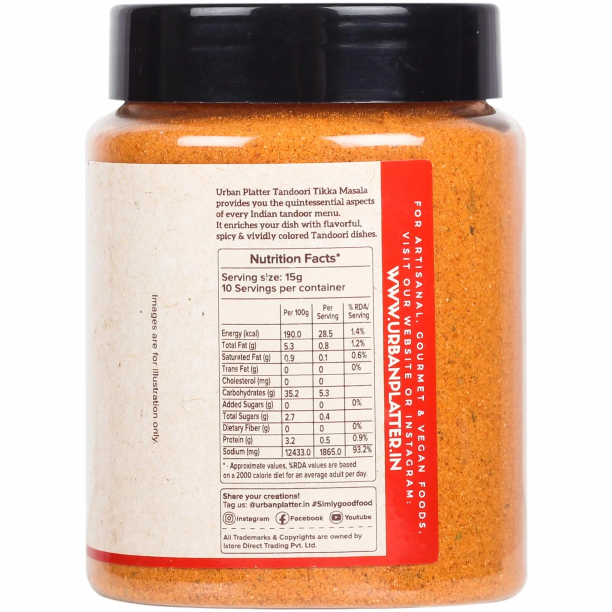 Tandoori Tikka Masala , 150 Gm (5.29 OZ) [Premium Quality Flavourful Aromatic]