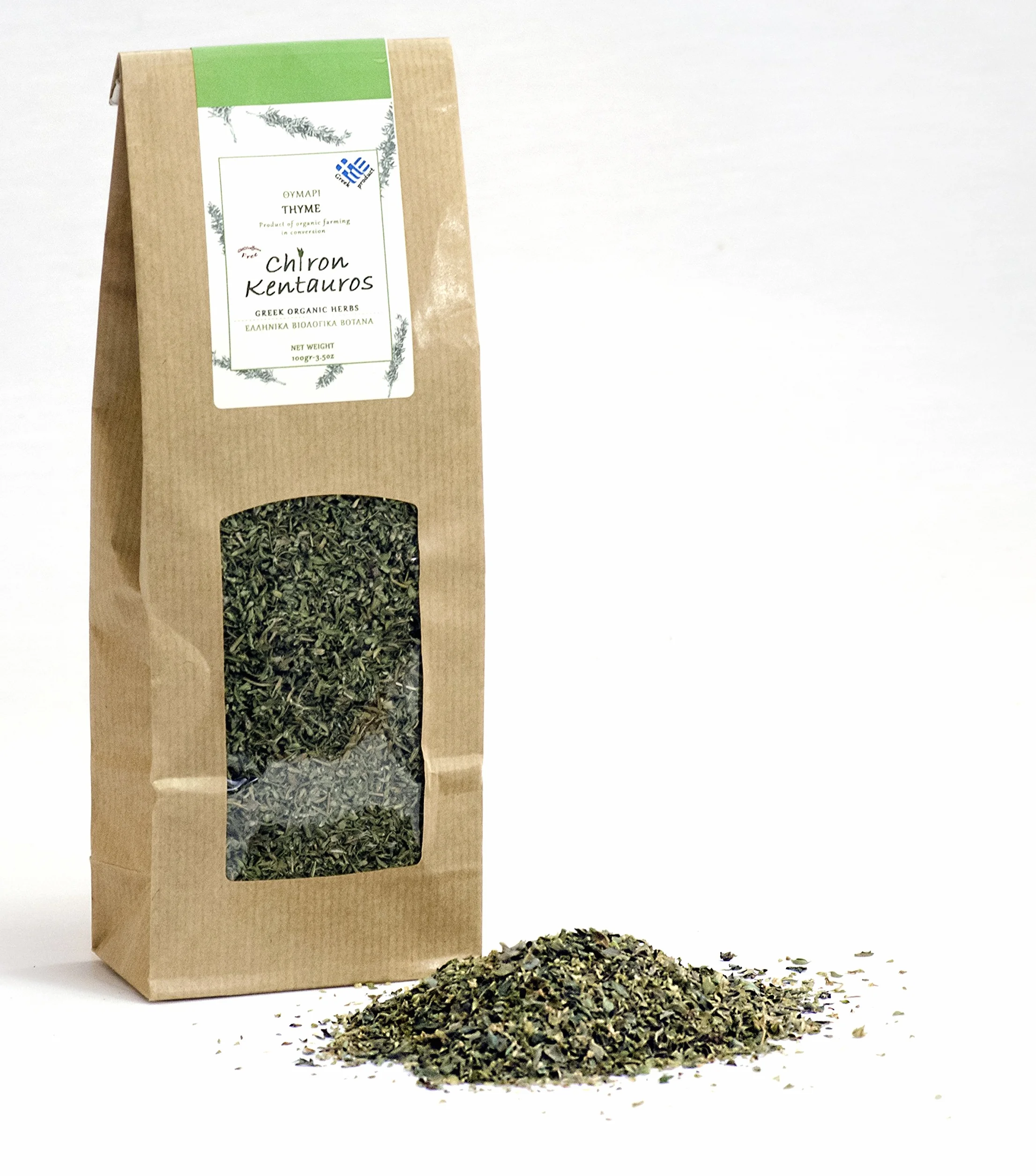 Thym Herb bio du Mont Pelion Grèce - Sans OGM, sans caféine