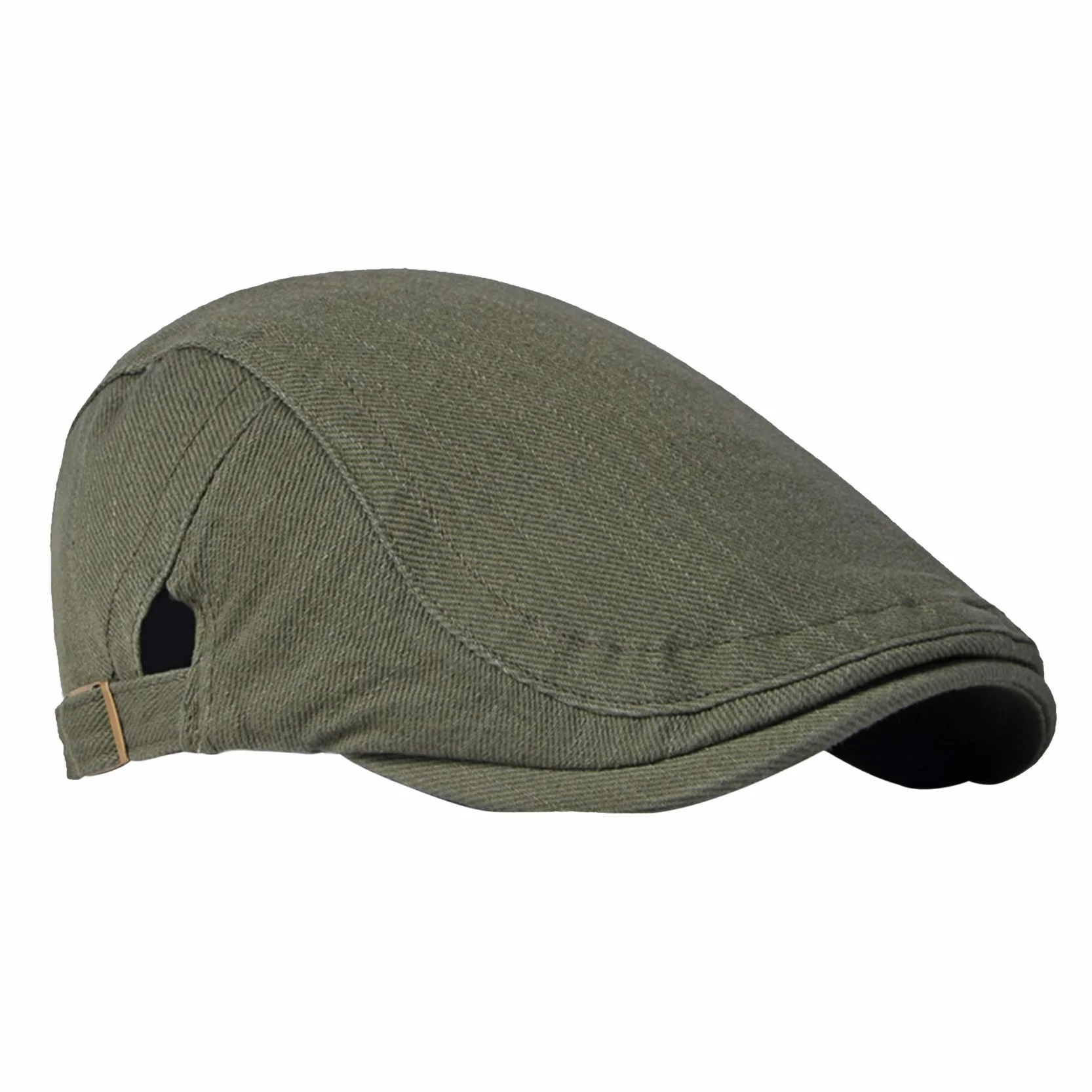 Béret Homme Femme Respirant Casquette Plate Ancien Conduite Golf Chapeau Gavroche Réglable Vintage Gatsby Ivy Cap Printemps Été Automne