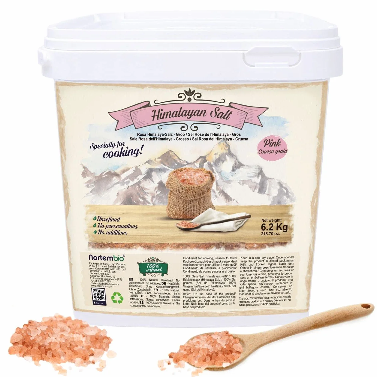 Sel Rose de l'Himalaya Extra Fin 6,2 kg