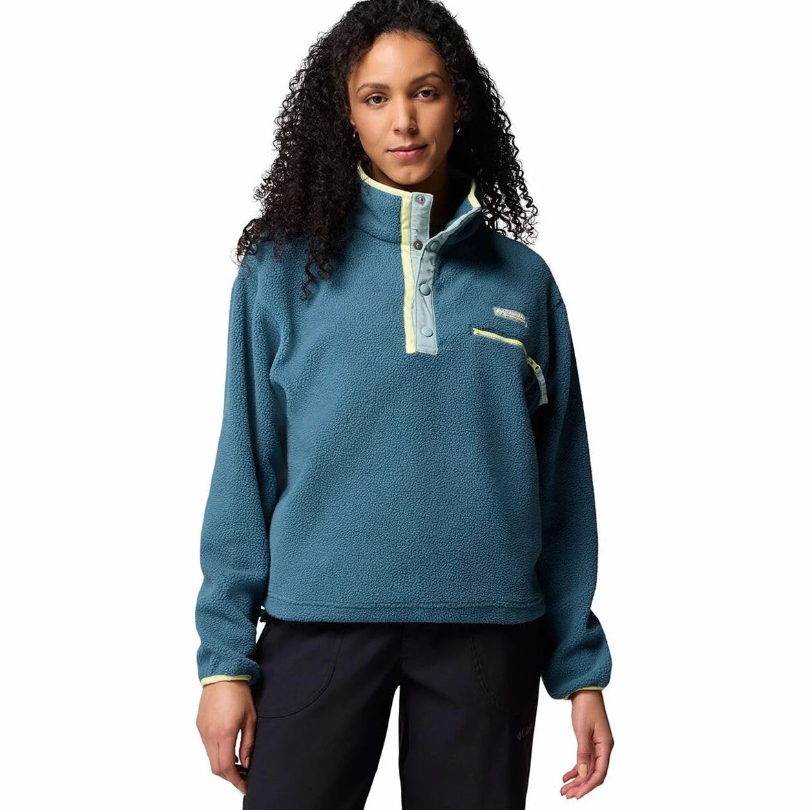Columbia Helvetia II Polaire courte à demi bouton-pression Femme